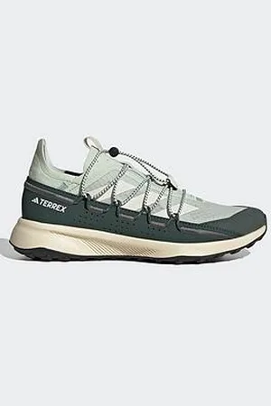 adidas Womens Voyager 21 Hiking Shoes - Green/White