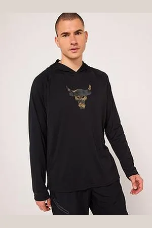 Under Armour Mens Training Project Rock Isochill Hoodie - Black