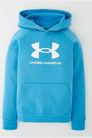 Under Armour Junior Boys Rival Fleece Hoodie - Blue