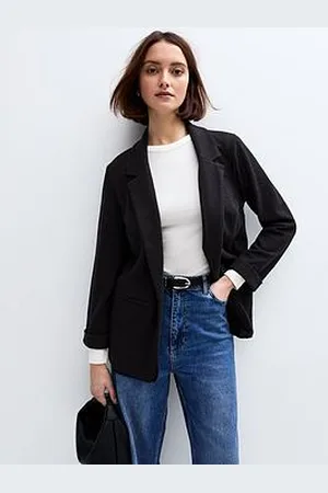 New Look Textured Jersey Blazer