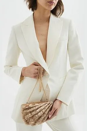 River Island Shell Clutch Bag