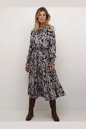 Cream Lucy Long Dress