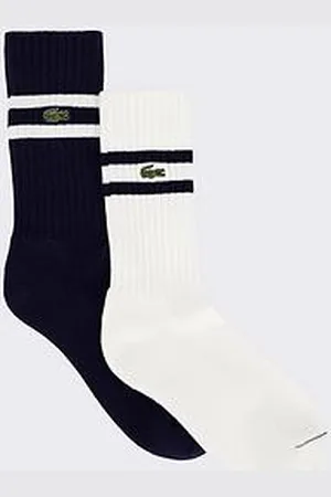 Lacoste 2-Pack Terry Crew Socks
