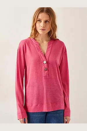Monsoon Asher Linen Blend Top