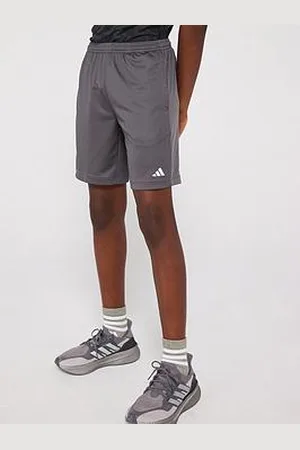 adidas Junior Boys Train Essentials Shorts - Grey