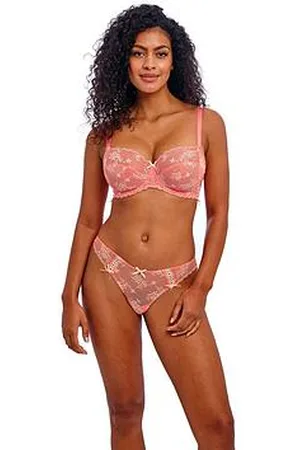 Freya Offbeat Decadence Underwired Side Support Bra - Pink