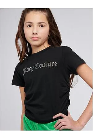 Juicy Couture Girls Diamante Baby Short Sleeve T-Shirt