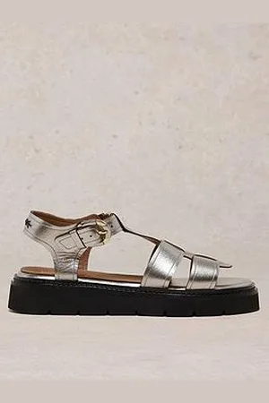 White Stuff Rose Leather Sandal