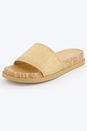Very Raffia Cork Slider