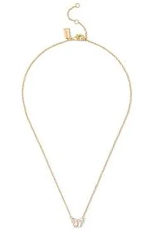 Coach Signature Butterfly Pendant Necklace