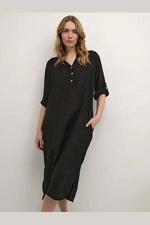 Cream Bellis Kaftan Dress