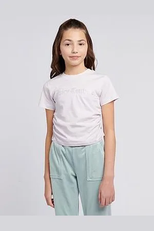 Juicy Couture Girls Diamante Baby Short Sleeve T-Shirt