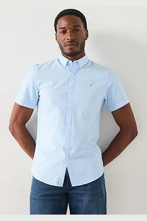 Farah Brewer Short Sleeve Slim Fit Shirt