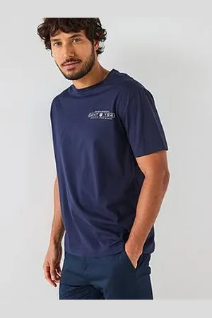 GANT Printed Graphic Short Sleeve T-Shirt