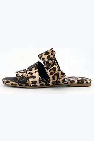 Very Leopard Slider With Bow