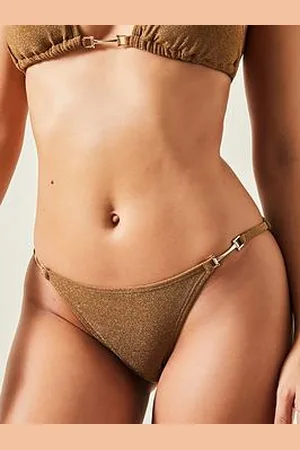Accessorize Shimmer Bikini Bottoms