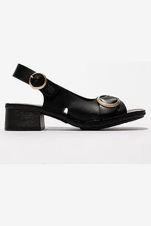 Fly London Edov Buckle Heeled Sandal