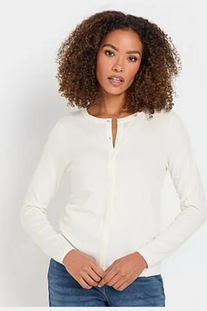 M&Co Long Sleeve Button Down Cardigan