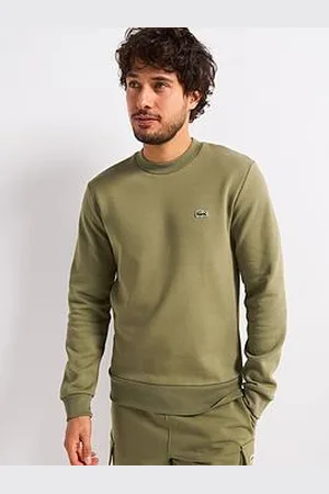 Lacoste Classic Fit Brushed Fleece Crew Sweat