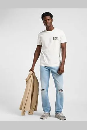 Lee West Regular Straight Ripped Jeans