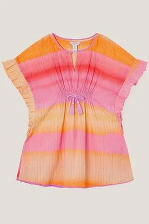 Monsoon Girls Glitter Ombre Kaftan