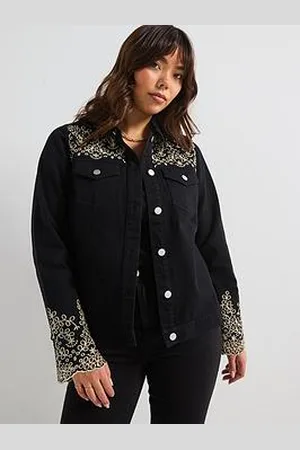 Very Embroidered Denim Jacket