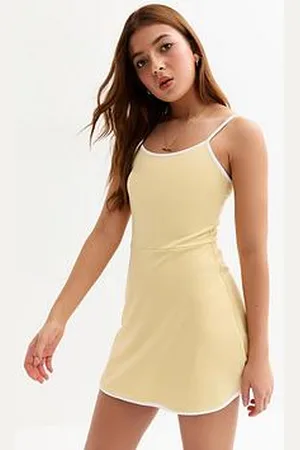 New Look Piped Trim Mini Dress