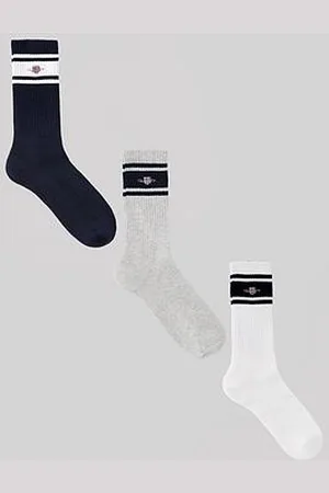 GANT 3 Pack Shield Sport Socks