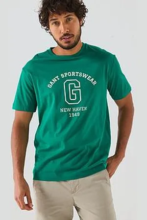 GANT Graphic G Logo Short Sleeve T-Shirt