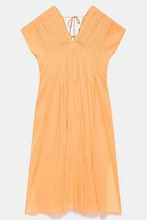 mint&berry Pleated Kaftan Maxi Dress