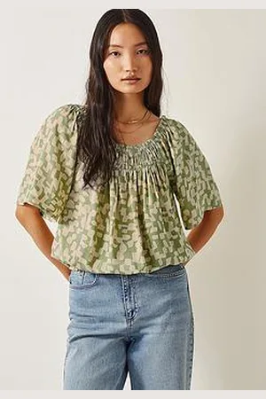Monsoon Ania Batik Print Top