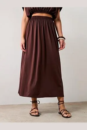 Very High Waisted Co-Ord Midaxi Skirt