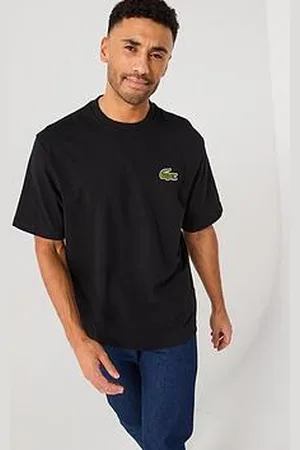 Lacoste Loose Fit Heavy Cotton Badge T-Shirt