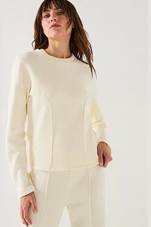 Very Seam Detail Sweatshirt Top