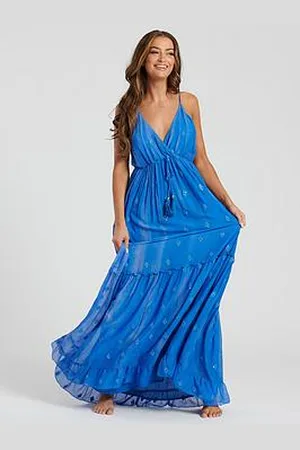 South Beach Sequin Detail Cami Maxi Dress