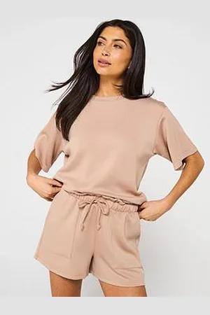 Very Scuba Short Sleeve And Short Pj Set