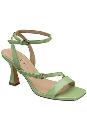 Ravel Arten Heeled Sandals - Lime