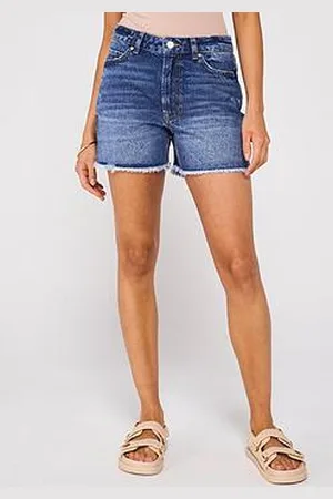 Very Distressed High Waist Shorts