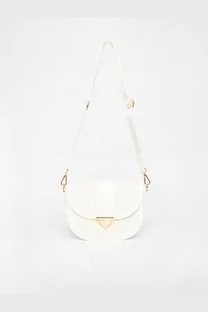 Quiz Contrast Stitch Cross Body Bag
