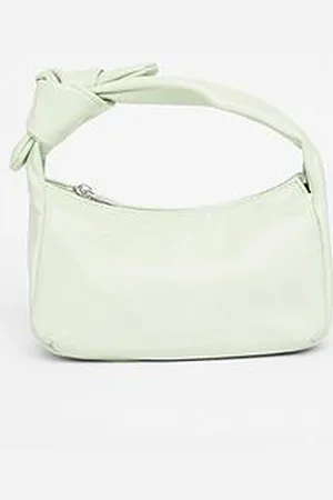 Quiz Knot Handle Shoulder Bag