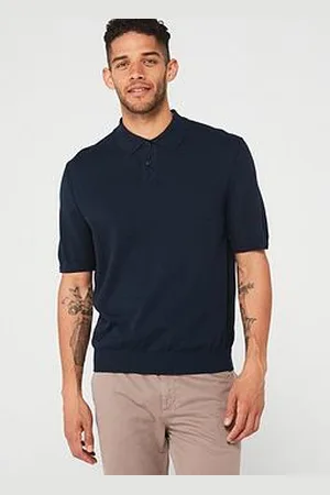 HUGO BOSS Asac Knitted Polo Shirt