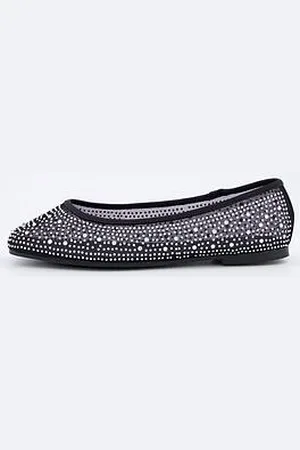 Very Extra Wide Fit Mesh Ballerina