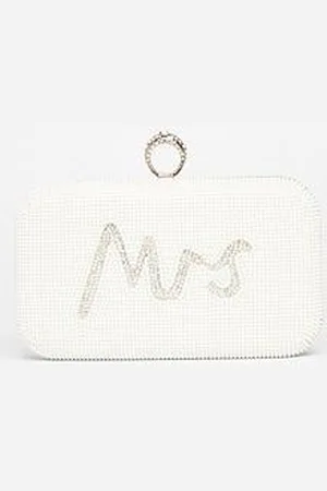 Quiz Bridal Diamante Ring Box Bag