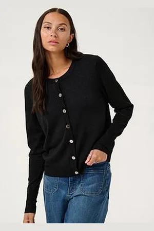 Kaffe Regina Metallic Knit Cardigan