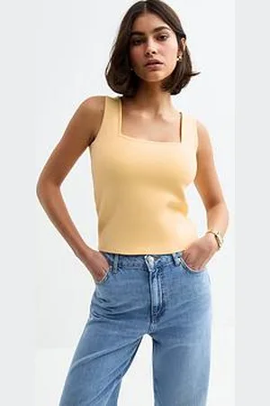 New Look Square Neck Knit Vest