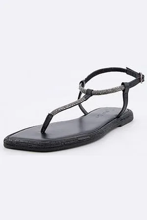 Very Diamante Toe Post Sandal