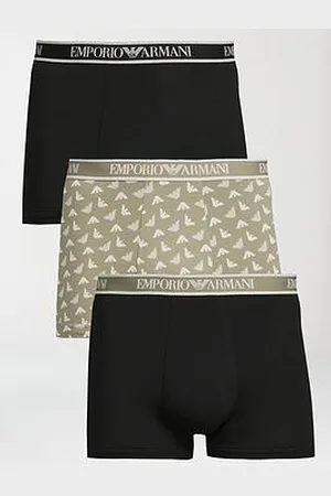 Emporio Armani 3 Pack Logo Trunks