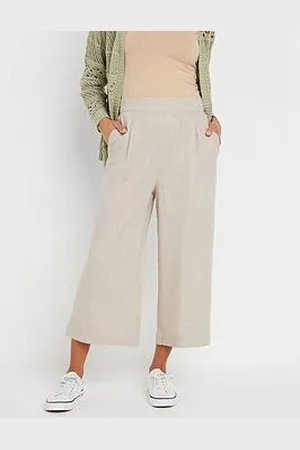 M&Co Wide Leg Crop Trouser