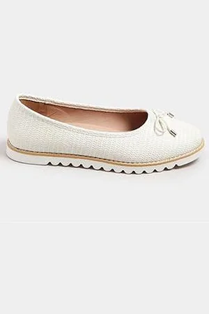 Yours Wide Fit Woven Ballet Pump