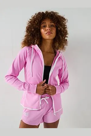 Gym + Coffee Womens Training Chill Zip Hoodie